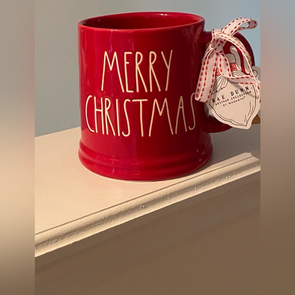 Rae Dunn Other - Rae Dunn Artisan Collection Red Christmas Coffee Mug Holiday Winter